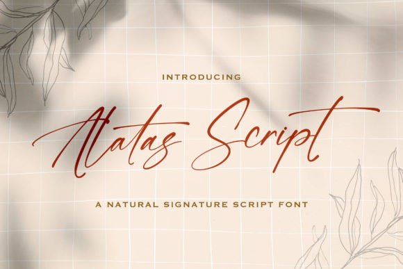 Alatas Script: A Timeless Font for Creative Expression