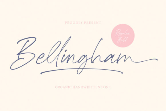 Bellingham Script: A Versatile Handwritten Font for Creative Projects