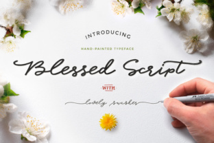 Blessed Script: Elevate Your Design with Handwritten Style