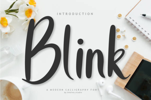 Blink Script: A Timeless Handwritten Font for Modern Design