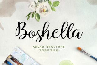 Boshella Script: A Modern, Feminine Font for Creative Projects