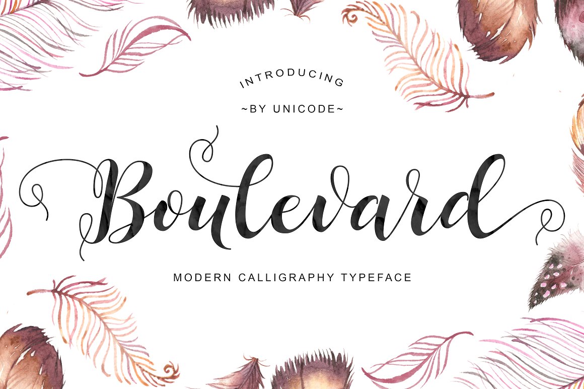 Boulevard Script: A Modern Calligraphic Font for Creative Expression
