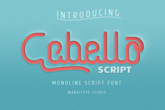 Cabello Script: A Timeless Handwritten Font for Modern Design