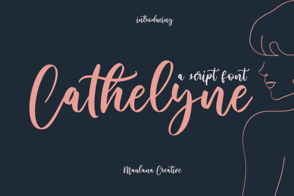 Cathelyne Script: A Versatile Casual Script Font for Creative Projects