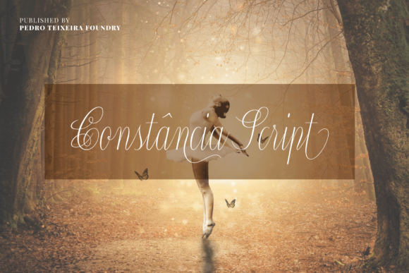 Constância Script: A Timeless Calligraphy Font for Creative Projects