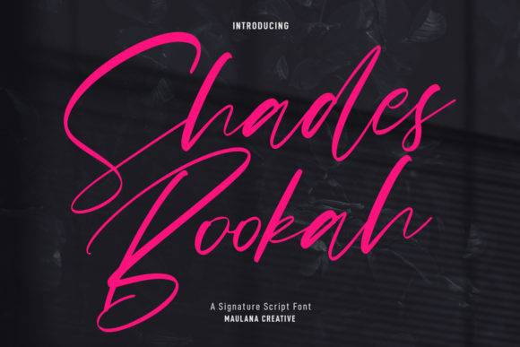 Discover the Beauty and Flexibility of Shades Bookah Script