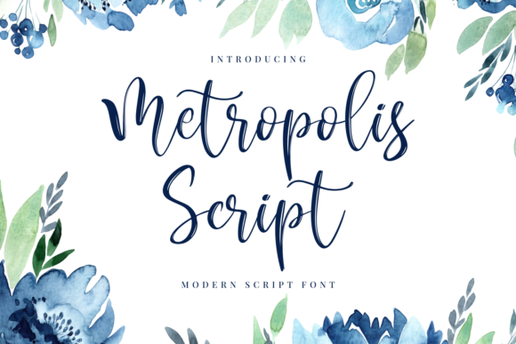Discover the Beauty of Metropolis Script: A Modern Handwritten Font for Creative Projects