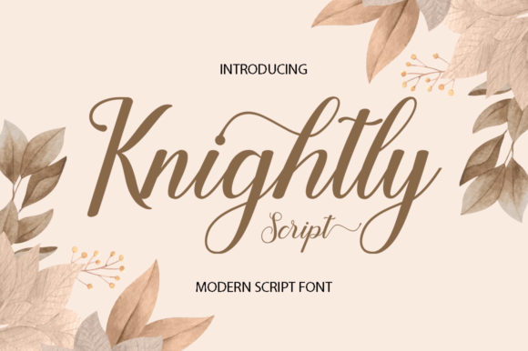 Discover the Elegance of Knightly Script