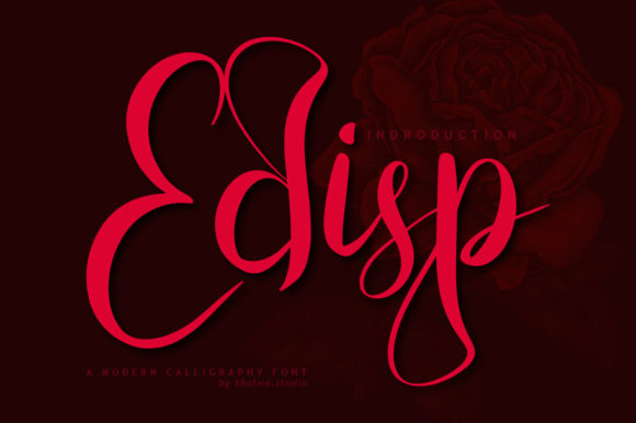 Edisp Script: A Timeless Handwritten Font for Impactful Design