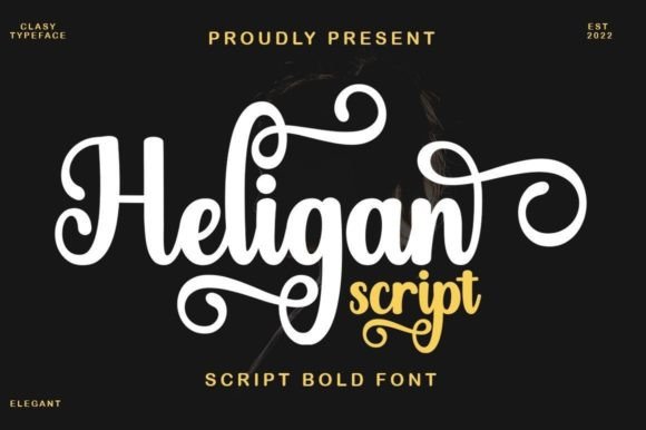 Heligan Script: A Timeless Handwritten Font for Modern Creativity