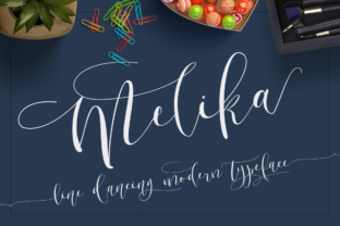 Melika Script: A Modern Handwritten Font for Creative Expression