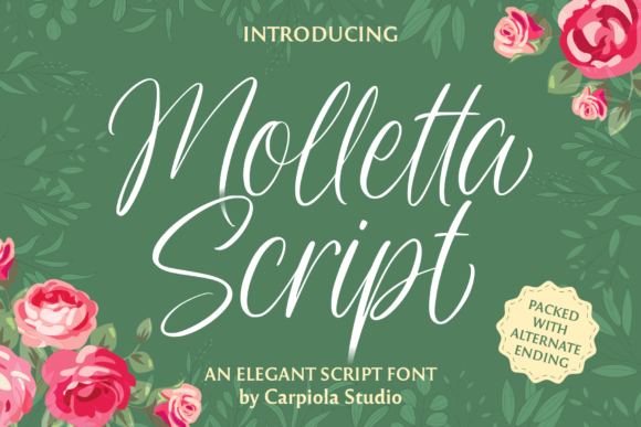 Molleta Script: Timeless Elegance in Every Stroke