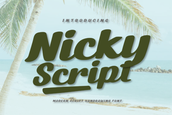 Nicky Script: A Timeless Handwritten Font