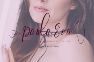 Paula Eva Script: A Modern Calligraphy Font with Timeless Elegance