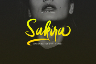 Sakira Script: A Modern Calligraphy Font for Professional and Creative Workflows