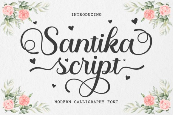 Santika Script: The Modern Calligraphic Font Redefining Design and Communication