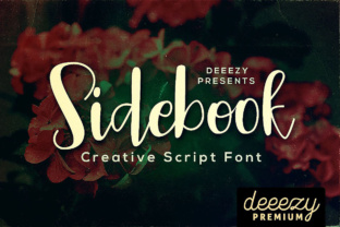 Sidebook Script: A Cool and Funny Style Font for Your Projects