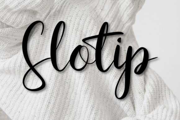 Slotip Script: A Timeless Handwritten Font for Creative Designs