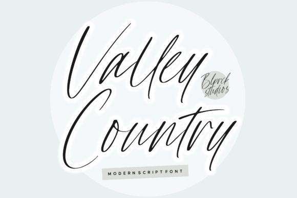 Valley Country Script: A Timeless Handwritten Font